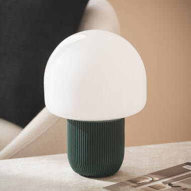Bild von Tischlampe aus Kunstharz Nacune