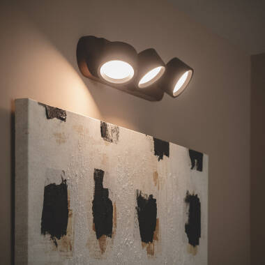 Wandlamp LED 15W Metaal CCT Selecteerbaar Instelbaar Cundra 3 Spots