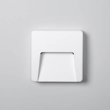 Image de Balise Extérieure LED 3W Murale Saillie Carrée Nilsa