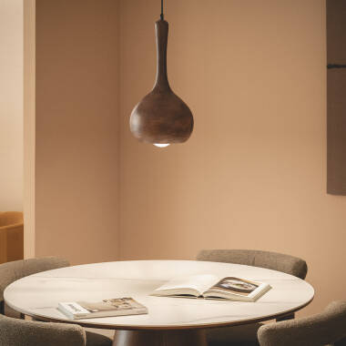 Image of Gatik Wooden Pendant Lamp 