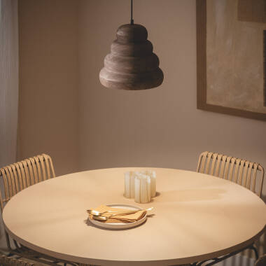 Dallas I Wooden Pendant Lamp