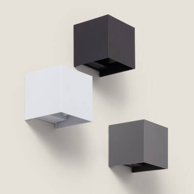 Image of New Eros 6W Outdoor Double Sided LED Wall Lamp 