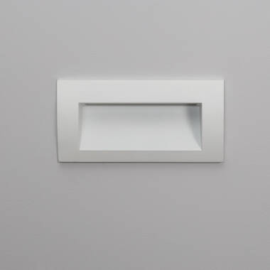 Image of Edulis 4W Rectangular Recessed LED Wall Light 