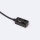 Afbeelding van Connector met kabel voor Externe voeding Enkelfasige 25 mm SuperSlim magneet Rail 