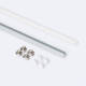 Image de Profilé Aluminium En Saillie 8x8 pour Rubans LED jusqu'à 6 mm