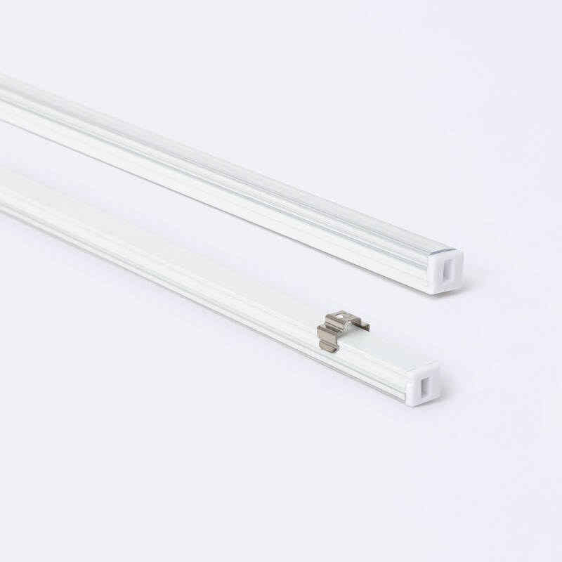 Bild von Aluminiumprofil Aufbau 8x8 mit für LED Streifen bis 6 mm