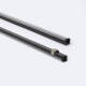 Image of Surface Mounted 8x8 Aluminium Profile for LED Strip up to 6mm