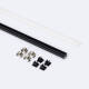 Image of Surface Mounted 8x8 Aluminium Profile for LED Strip up to 6mm