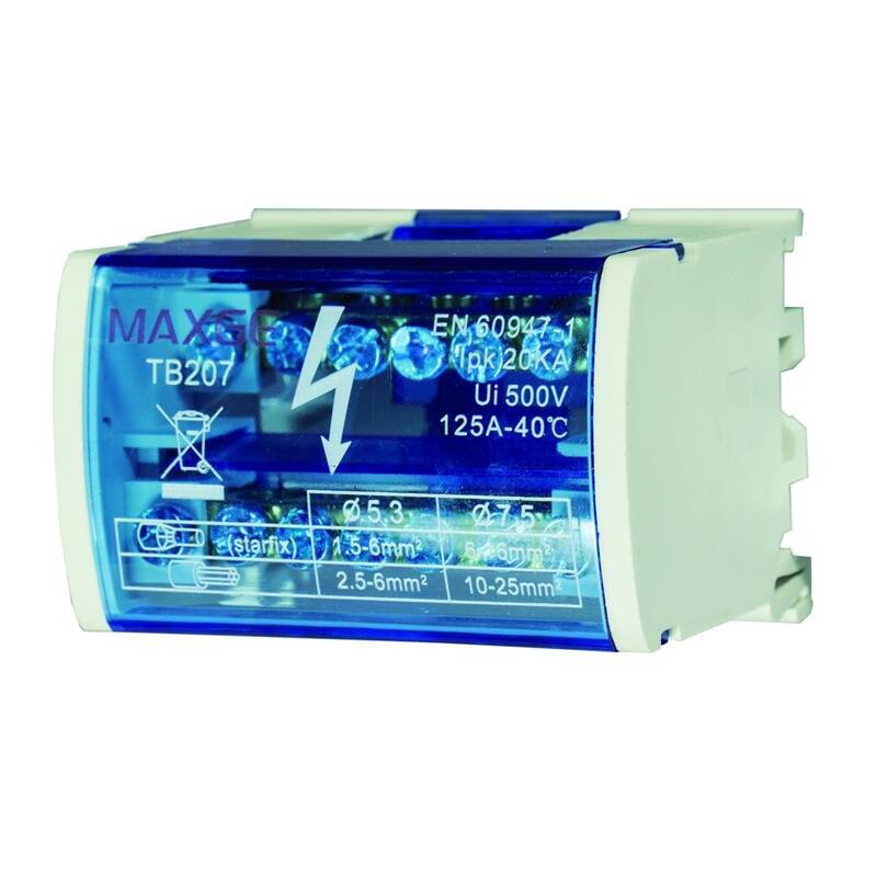 Bild von Energieverteiler 2P 125A Industrie/Dienstleistungssektor MAXGE