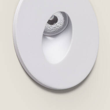 Afbeelding van Wandlamp LED Inbouw Rond  Adam