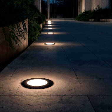Wandlamp  Outdoor  LED 2W  inbouw Rushe