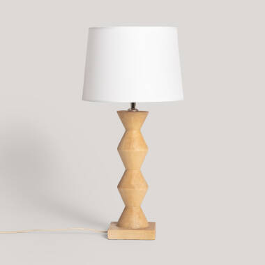 Akesh II Wood Table Lamp