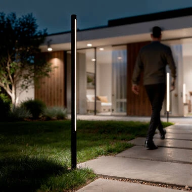 Lampa Zewnętrzna LED 12-24W Stojąca 80-160cm Calax