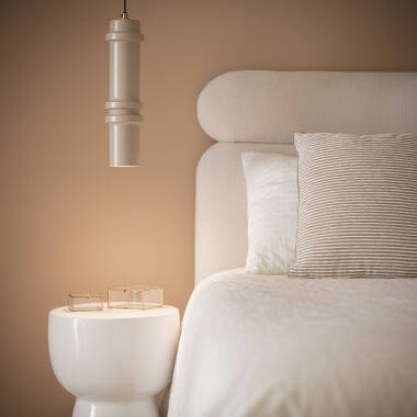 LED Pendelleuchte aus Metall Bobey III