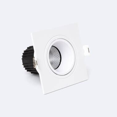 Downlight Quadrato Orientabile  LED 9 W Foro Ø 75 mm