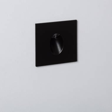Adam Square Aluminium Recessed LED Wall Light
