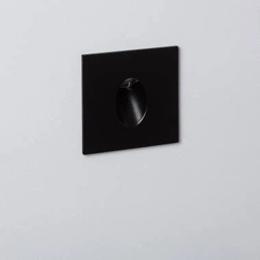 Balise LED Encastrable Murale Carrée Aluminium Adam
