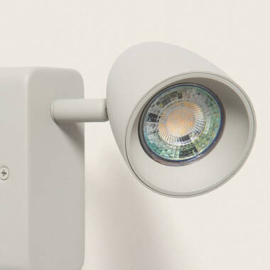 Image de Applique Aluminium Rectangulaire Adrien 1 Spot