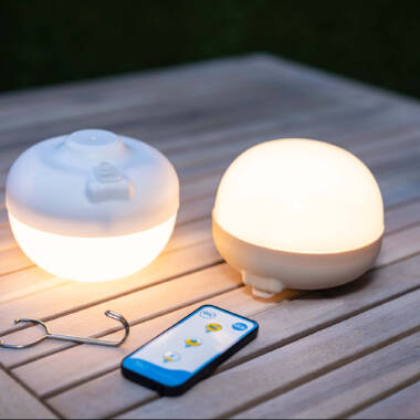 Přenosná LED Lampa 9W Cherry Bulb s Dobíjecí Baterií