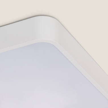 Bild von LED-Deckenleuchte 40W Rechteckig Metall 600x400mm CCT Wählbar Hidria