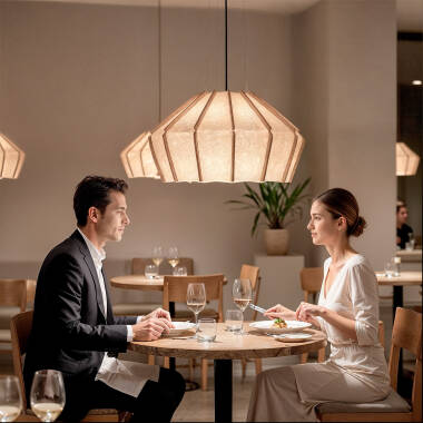 Image of Dolbin Cloth Pendant Lamp