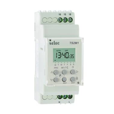 Regulator Czasowy Tygoniowy MAXGE TS2M1-1-16A