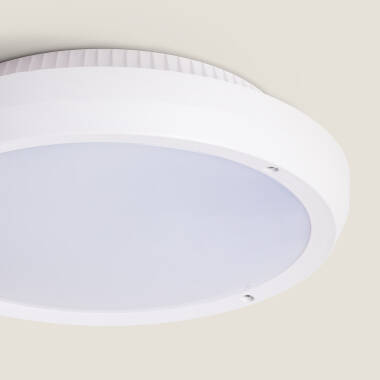 Afbeelding van Plafondlamp Rond Outdoor Ø300 mm  IP65 Curio Wit