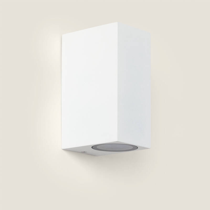 Afbeelding van Wandlamp Outdoor Aluminium Dubbelzijdige Verlichting Miseno Wit