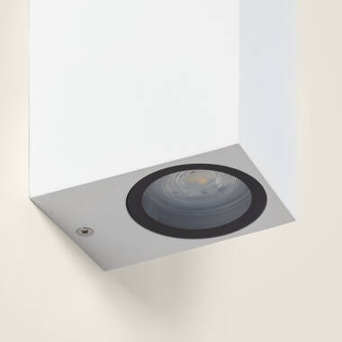 Afbeelding van Wandlamp Outdoor Aluminium Dubbelzijdige Verlichting Miseno Wit