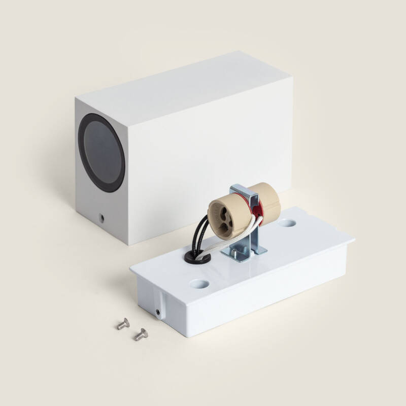 Bild von Wandleuchte Miseno Weiβ Doppeltseitige Beleuchtung ILUZZIA