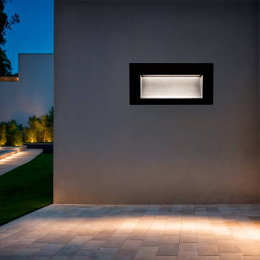 Bild von LED Wandleuchte 4 W Außen Einbau Rechteckig Edulis