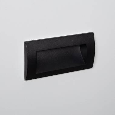 Image of Edulis 4W Rectangular Recessed LED Wall Light 