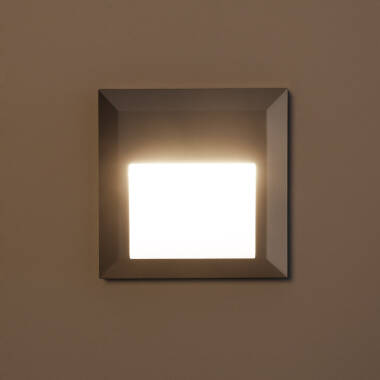 Bild von LED Außenleuchte für Wandmontage Quadratisch  Edulis