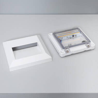 Bild von LED Außenleuchte für Wandmontage Quadratisch  Edulis