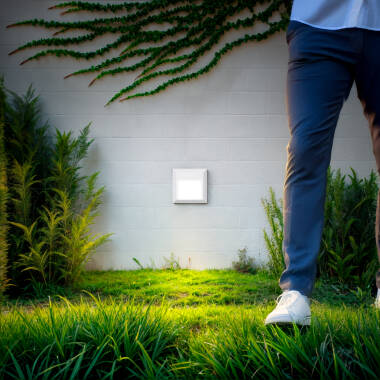 Afbeelding van Wandlamp LED Inbouw Vierkant Adam