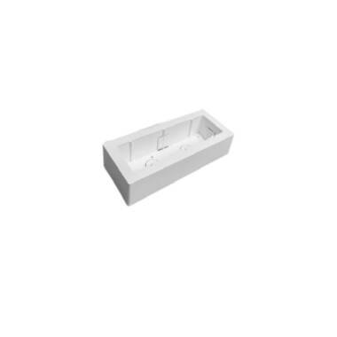 Boîtier Universel en Saillie 3 Éléments 234x92x42