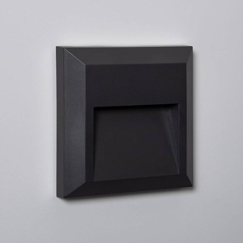 Afbeelding van Wandlamp Outdoor LED Opbouw Vierkant Edulis