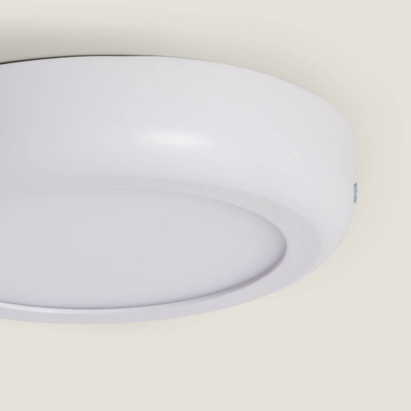 Afbeelding van Plafondlamp 12W LED  Metaal Rond Wit Design  Ø180 mm