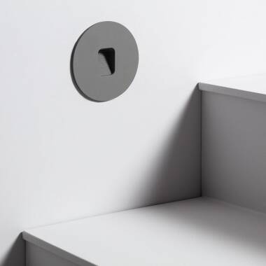Image of Olite Round Recessed LED Wall Light 
