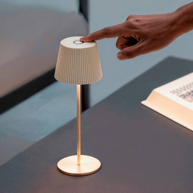 1.2W Willox Outdoor Portable Aluminium LED Table Lamp with Rechargable Battery