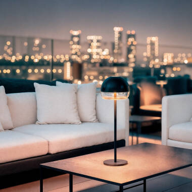 Afbeelding van Tafel Lamp  LED 3W Draagbaar Outdoor met Batterij  USB Oplaadbaar  Adair