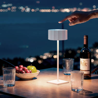 Tafellamp  LED 3W Draagbaar Outdoor met Batterij  USB Oplaadbaar  Cesc