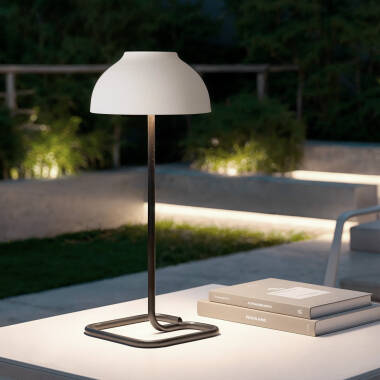 Image of Carlo 3W Outdoor Portable LED Table Lamp with USB Rechargeable Battery
