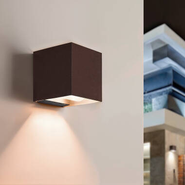 Applique murale extérieure solaire LED en aluminium Denny