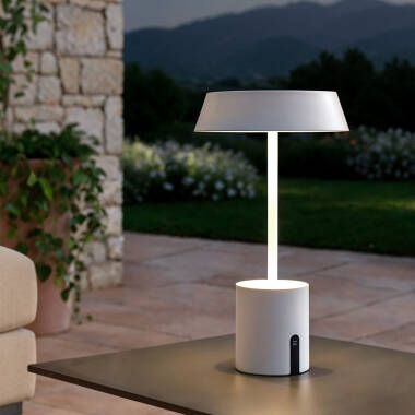 Immagine di Lampada da Tavolo LED Wireless per Esterni Ula