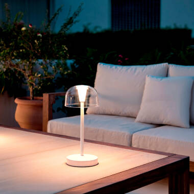 Bild von LED Tischlampe 1W tragbar mit wiederaufladbarem USB-Akku Lendora
