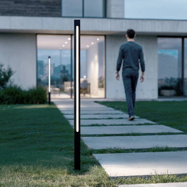 Balise Extérieur LED 12-24W 80-160 cm avec pique Calax