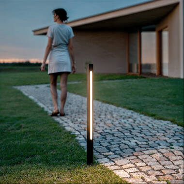 Lampa Zewnętrzna LED 12-24W 80-160 cm ze Szpicem Calax