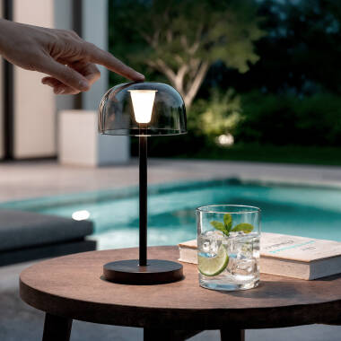 Bild von LED Tischlampe 1W Tragbar mir wiederaufladbarem USB-Akku Lendora
