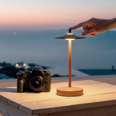 LED Tischlampe Tragbar mit wiederaufladbarem USB-Akku Milevani